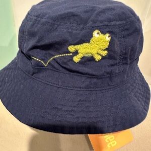 Baby NEW Gymboree navy blue bucket hat. Size 6/ 12 M